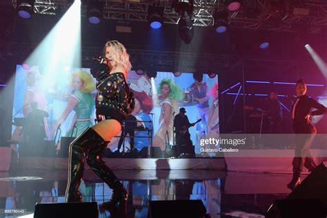 Singer Fergie Performs Onstage During The 13th Annual Espn The Party