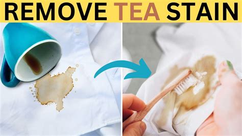 Best Way To Remove Tea Stains From Clothes Youtube
