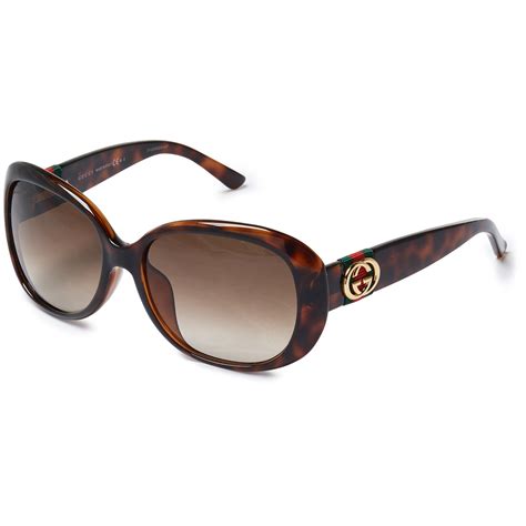 Gucci Large Round Frame Sunglasses For Women