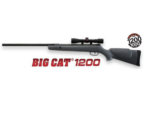 Gamo Big Cat 1200fps 177 Caliber 1200 Fps With Pba 4x32 Air Scope