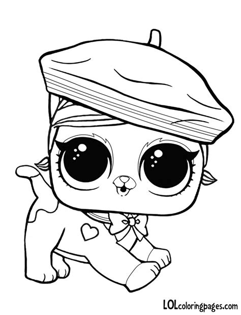 Kitty lol coloring pages pets. LOL Pets coloring pages (animal dolls) Print for free