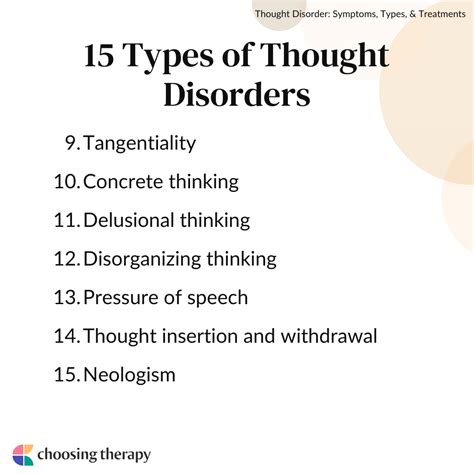 Thought Disorder Symptoms Types And Treatments Choosing Therapy