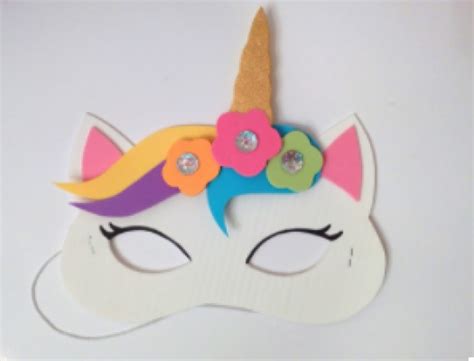⓵ Hacer Máscaras De Unicornio Para Niños Y Niñas Forstorylovers