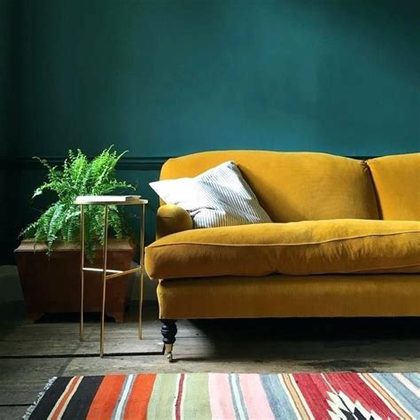 Mustard Yellow Couch Living Room Mustard Walls The Best Mustard Walls