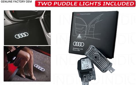 2018 2023 Audi Q5 Sq5 Beam Audi Rings Puddle Lights Set Of Two Q5