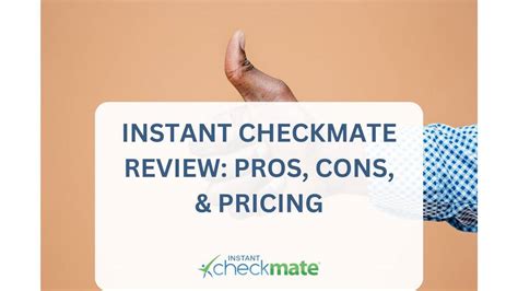 Instant Checkmate Review Pros Cons And Pricing Trendradars