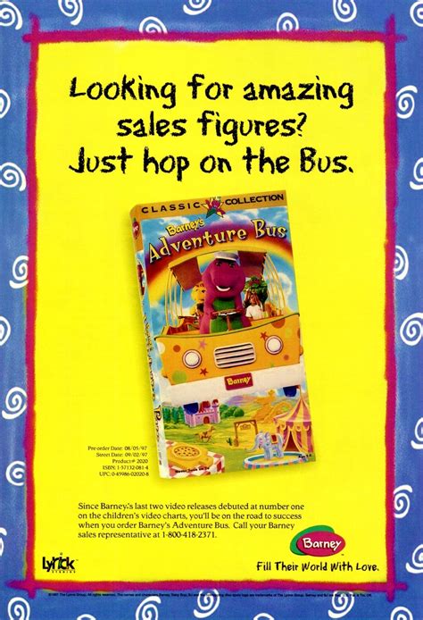 Barneys Adventure Bus Video Promo Ad By Bestbarneyfan On Deviantart