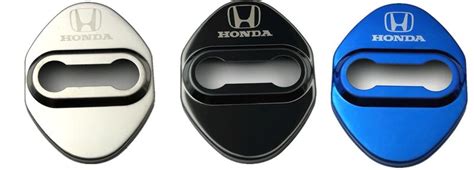 歐麥尬 Honda 門鎖蓋 HRV Crv fit 喜美 8代 9代 304不銹鋼 crv5 鈦黑 門鎖蓋 六角鎖 露天市集 全台最大