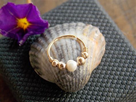 Gold Filled Conch Helix Cartilage Hoop Ring Piercing Etsy