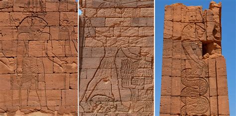 Smarthistory Pylon Of The Nubian Lion Temple At Naga