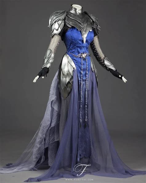 Costume Design By Fairytas In 2020 Armor Dress Fantasy Clothing Fantasy Gowns