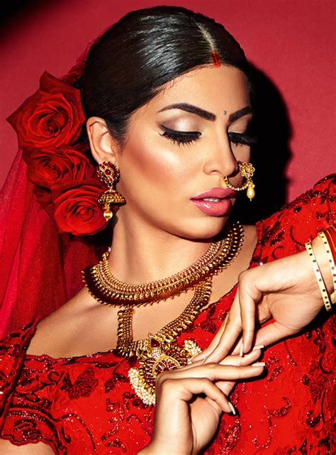 Asian Bride Makeup By Anita Khush Mag Asian Wedding Magazine For