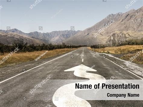 Road Ahead Powerpoint Template Road Ahead Powerpoint Background