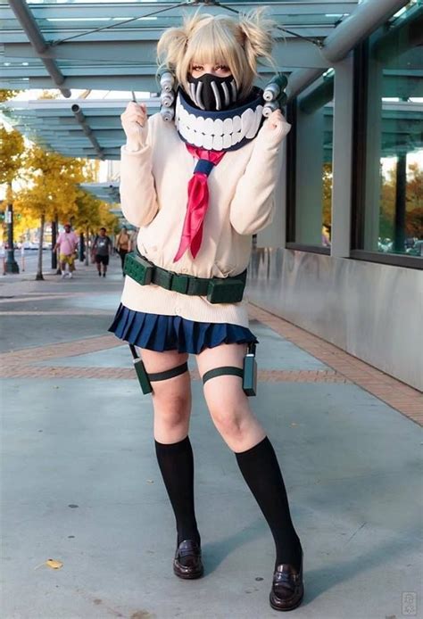 Épinglé Par ೫̥͙𝓐𝓵𝓲𝓮𝓷੭ु ˊ Sur Himiko Toga Cosplay Facile Tenues