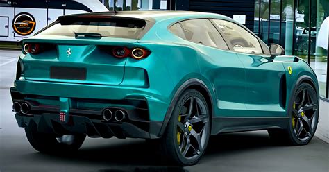 2023 Ferrari Purosangue Sport Suv Latest Render Before Reveal Auto