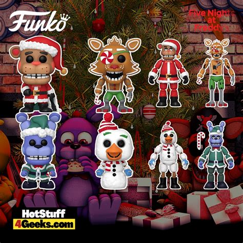 Yuletide Terror The FNAF Holiday Funko Pops Release