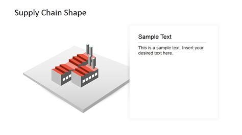 3d Supply Chain Clipart Powerpoint Diagram Slidemodel