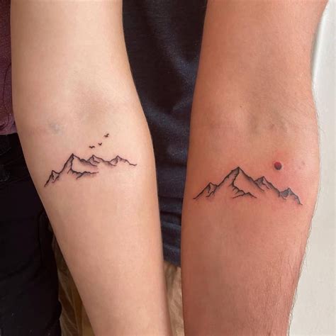 Simple Mountain Outline Tattoo 5 Moutain Tattoos Simplistic Tattoos