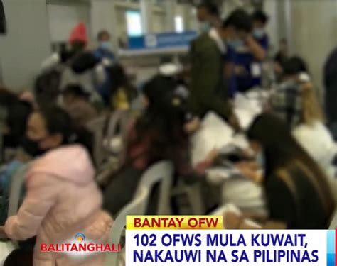 Distressed Ofws Repatriated From Kuwait Gma News Online