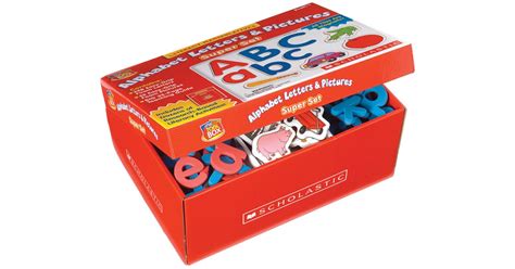 Little Red Tool Box Alphabet Letters And Pictures Super Set 280 Pieces