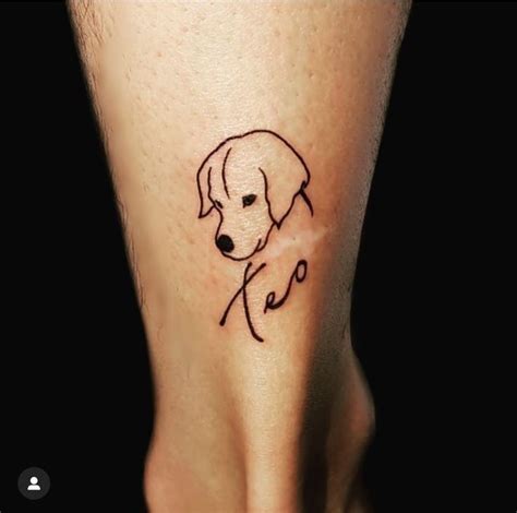 Tatuajes Femeninos Small Dog Tattoos Dog Tattoos Small Tattoos