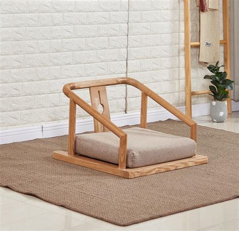 Tatami Legless Floor Zaisu Chairs Armchair Asian Furniture In