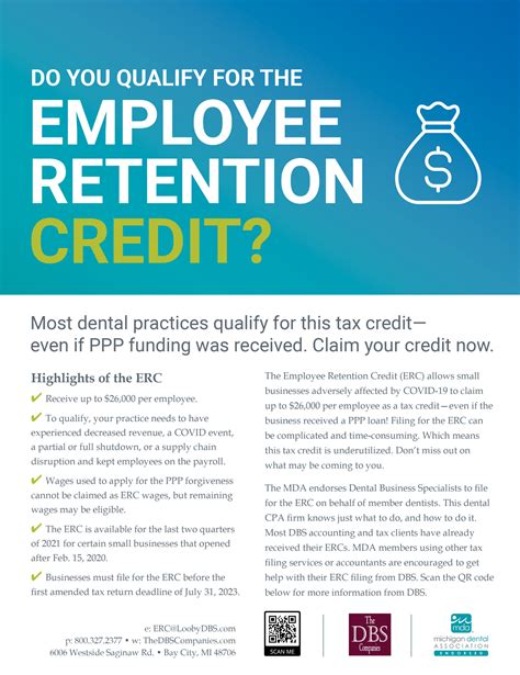 Erc Employee Retention Tax Credit Inquiry Mda Programs