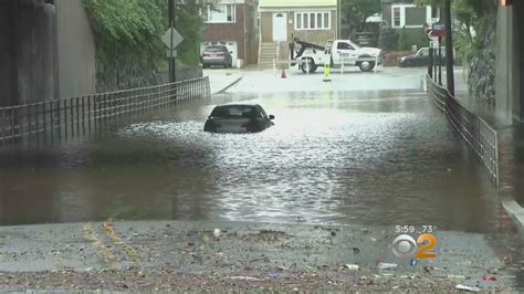 Rain Brings Flooding Across New Jersey Youtube