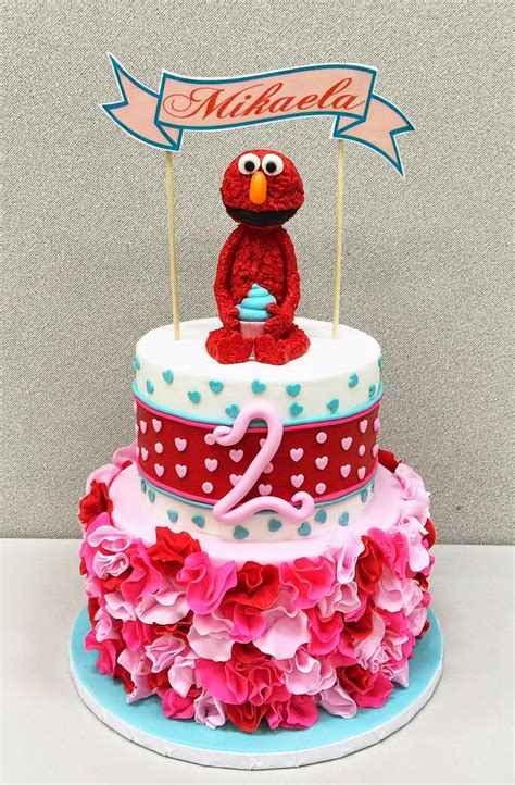 Check out this clever cake she made; RooneyGirl Cupcakes: Starting from Scratch: Elmo 2nd ...
