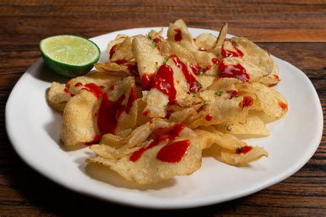 Potato Chips Hot Sauce And Lime Recipe Lanyap Cookery Recipe Lime Recipes Potato Chips