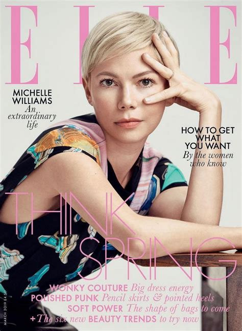 Michelle Williams Elle Magazine Uk March 2019 Issue • Celebmafia