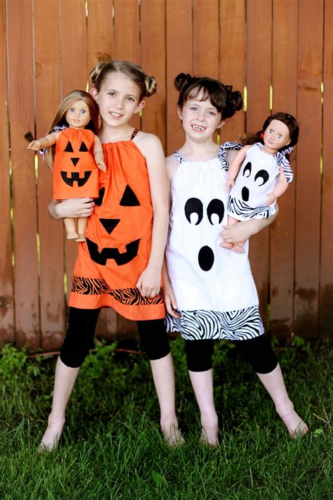 Halloween Doll Dresses No Sew Sugar Bee Crafts