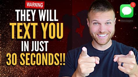 Make Someone Text You In 30 Seconds Without Talking To Them Youtube