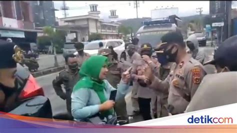 Viral Wanita Ngaku Orang Medan Istri Jaksa Marah Kena Razia Masker Di Aceh