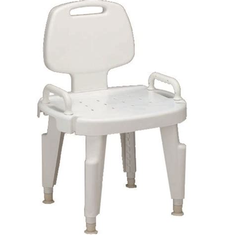 Medline Composite Bath Benches With Back Mds89755rh
