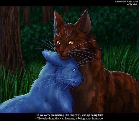 Bluefur And Oakheart By Vialir On Deviantart Warrior Cats Art