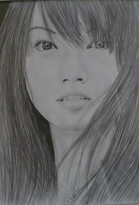 Asian Girl Portrait By Okuni12 On Deviantart