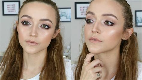 Affordable Makeup Look Nude Glow Youtube