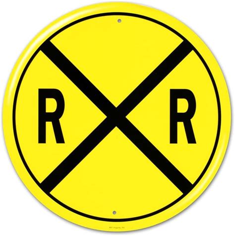 Printable Railroad Crossing Sign