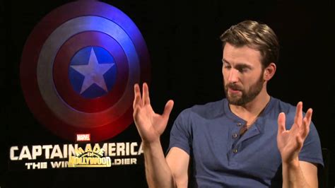 Chris Evans Interview Captain America The Winter Soldier Youtube