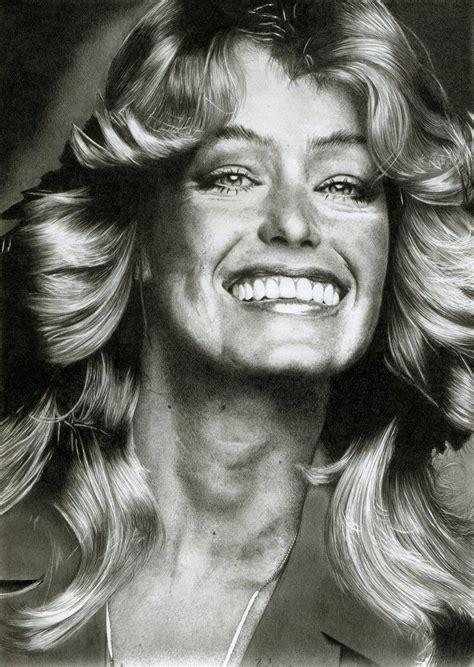 Pin On Farrah Fawcett Art