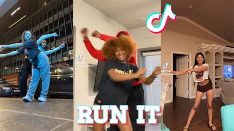 Run It Tiktok Dance Challenge Compilation Youtube