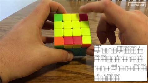 Yellow Edge Parity Solving A 4x4 Rubiks Cube Youtube