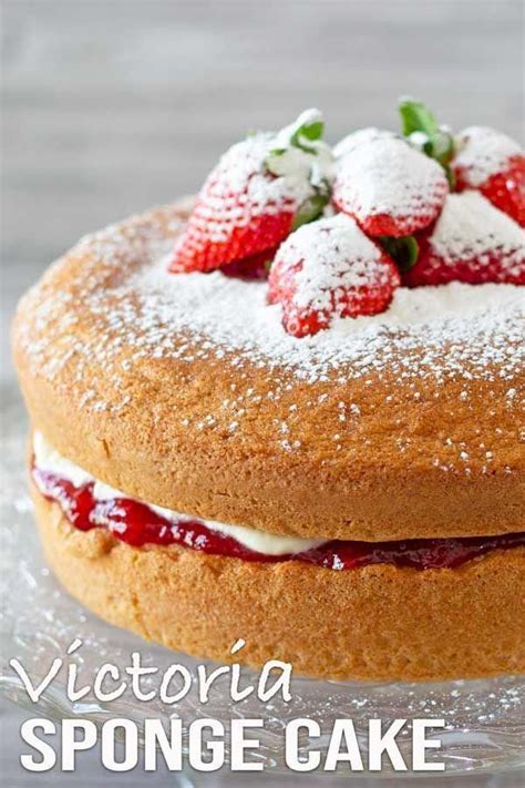 With This Easy Recipe You Can Make A Soft Moist And Fluffy Victoria