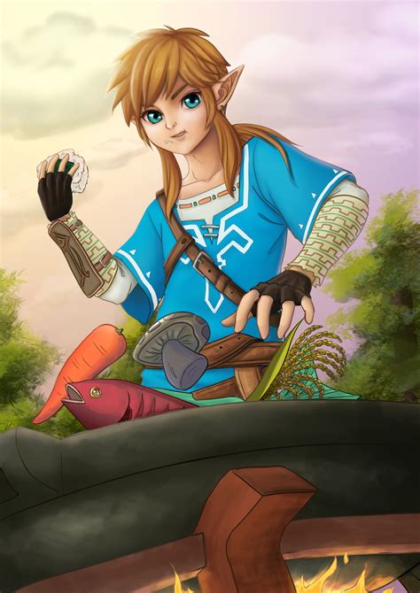 The Legend Of Zelda Breath Of The Wild Fanart By Choyuki On Deviantart