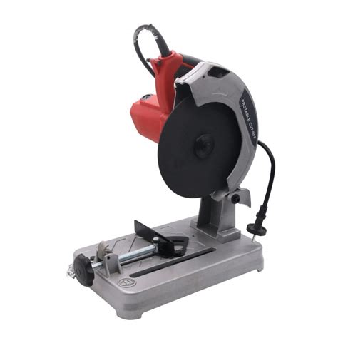 1200w Electric Cut Off Saw No Load Speed 5200rpm For Cutting Wood Steel