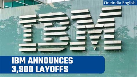 Ibm Corp To Lay Off 3900 Employees After Missing Annual Cash Target