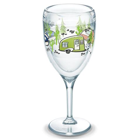 Tervis Retro Camping Wine Glass 9 Oz Camping World