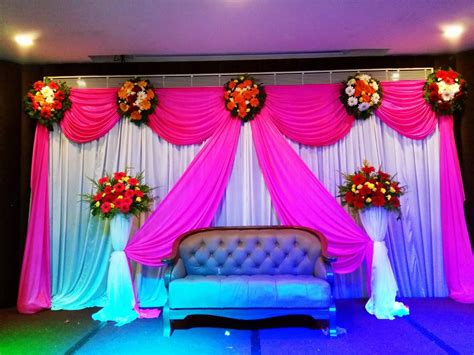 Simple Decoration For Engagementnaming Ceremony At Hall Anil Events