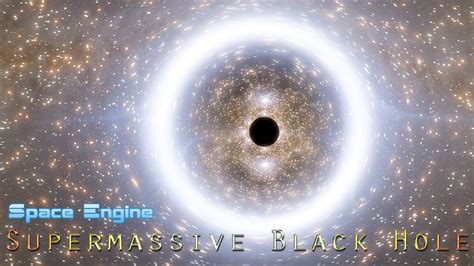 Spaceengine Andromeda Galaxy Supermassive Black Hole Youtube